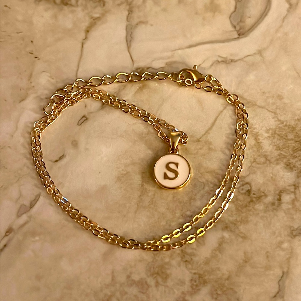 S LetterNecklace